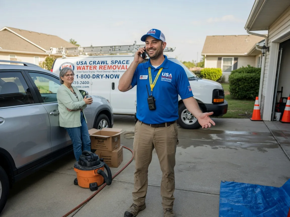 Crawl Space Water Removal Boones Mill, VA FAQs
